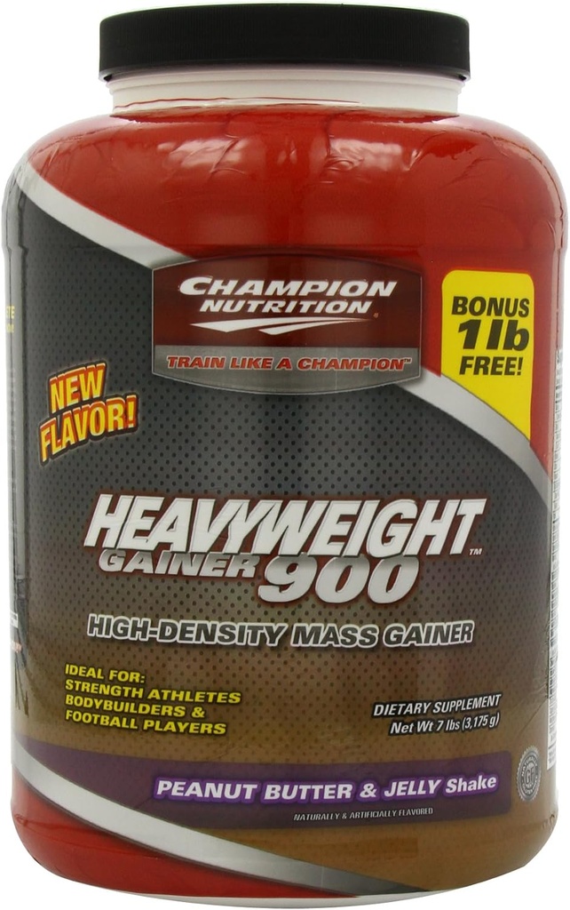 Champion Nutrition HV Gainer 900 Peanut Plus Jelly, 7.15 livres