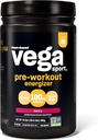 Vega Sport Energizer, baie d'açai, poudre de pré-entraînement pour les femmes et les hommes, soutient l'énergie et la focalisation, électrolytes, végétalien, kéto, sans gluten, sans lait, non OGM (25 portions) , 1,01 livre (paquet de 1)