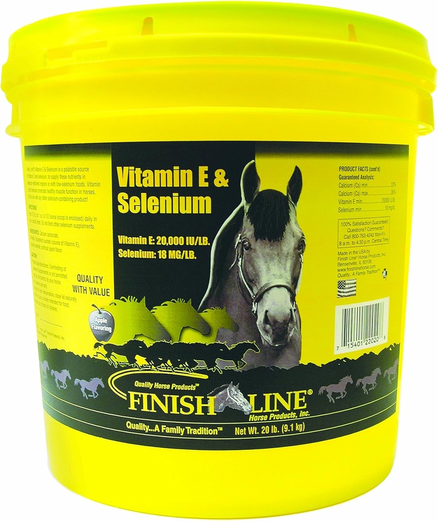 Finish Line Horse Products Vitamin E- Selenium