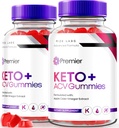 les laboratoires de taille (Pack of 2 Premier Keto+ACV Gummies, Extreme 2000mg Keto Gummies for Advanced Weight Loss, Supplément de vinaigre de cidre de pomme tout naturel, examen officiel de la formule (120 Gummies)