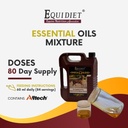 Supplément Omega Blend - Supplément gain de poids - Supplément Calories Cool Cheval - pour Chevaux - Omega 3 et 6 - Antioxydants naturels Chia Canola - Stimule le développement musculaire