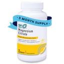 Klaire Labs SFI Health Magnesium Citrate Supplement - Suppléments minéraux de magnésium hautement biodisponibles pour l'énergie saine, les muscles, les nerfs, les os et la cognition (90 capsules)