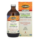 Flore - Udo's Choice High-Lignan 369 Omega Oil Blend, Udo's Oil Balanced 2:1:1 Rapport des acides gras oméga, fait avec du lin biologique, du sésame et des huiles de graines de tournesol, 17-oz. Bouteille en verre