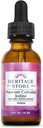 Heritage Store Nascent Colloïdal Iodine gouttes 246mcg, supplément d'iode liquide pour un soutien thyroïdien sain,* avec Nascent Iodine de Atlantic Kelp, Biodisponible, Vegan, Env. 480 Services, 1oz