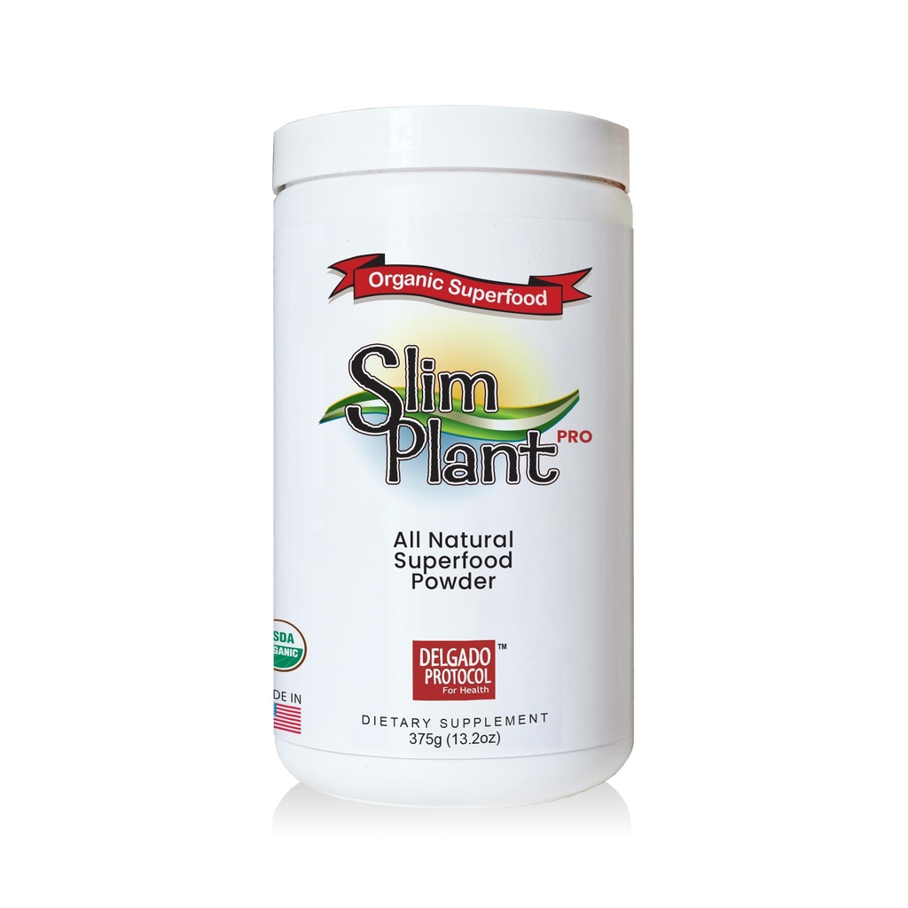 SlimPlant Pro - Poudre naturelle de protéines Superfood avec 35 vitamines, minéraux et ingrédients alimentaires entiers (13,2 onces)