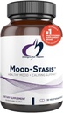 Designs for Health Mood-Stasis - 5-MTHF Methyl Folate + Methyl B12, Extrait de safran pour le support et le calmant (30 capsules)