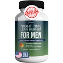 La nuit Lean Burner pour les hommes Supplément avancé de sommeil Vitamine D Night Burner & Anabolic Recovery, aide naturelle au sommeil avec Magnésium, Ashwaganda (1)