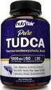 NutriFlair Pure TUDCA 1000mg - Premium Tauroursodeoxycholic Acid Bile Salts, Detox & Cleanse, Non-GMO, Gluten-Free. Liver, Kidney & Gallbladder Support- Made in USA, 60 Capsules