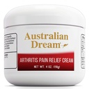 L'arthrite de rêve australienne crème de soulagement de la douleur - apaisant et non-graisse - Arthrite topique puissante soulagement de la douleur - bon pour les douleurs musculaires ou les articulations - 4 oz Jar