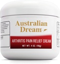 L'arthrite de rêve australienne crème de soulagement de la douleur - apaisant et non-graisse - Arthrite topique puissante soulagement de la douleur - bon pour les douleurs musculaires ou les articulations - 4 oz Jar