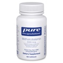 Encapsulations pures méthylcobalamine 1 000 mcg - Supplément de vitamine B12 pour soutenir la mémoire et la santé nerveuse - Capsules de vitamine B12 Premium - 180 Capsules