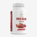 Pilules d'acide urique générique - Complexe acide URIC - Supplément d'acide urique inférieur, pilules d'acide urique, chardon de lait, extrait de graines de céleri biologique, canneberge, grenade et curcuma - 1 bouteille 60 capsules