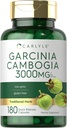 Carlyle Garcinia Cambogia Extract | 3000mg | 180 Capsules | Non-GMO, Gluten Free Supplement