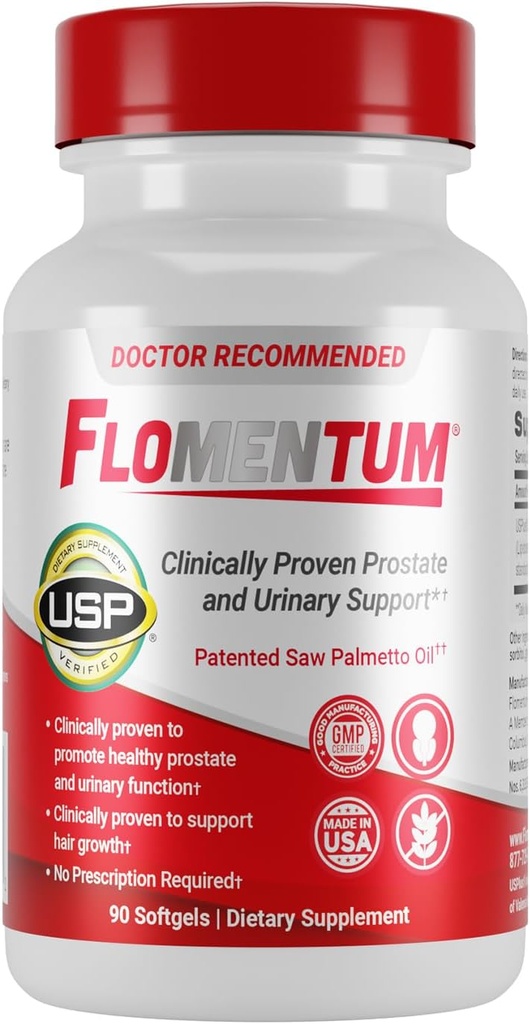 Flotmentum® Saw Palmetto pour les hommes Prostate Supplement de soutien prostate pour la santé des hommes.