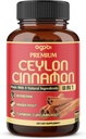 Cinnamon Ceylan Premium avec supplément berbère - 8in1 Curcuma, Ginger, Gymnema et plus - Corps, coeur et vitalité globale - 180 Capsules