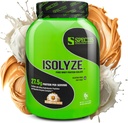 Espèce Nutrition Isolyze Poudre de protéines de lactosérum, 100 % d'isolat de lactosérum pour la musculation, 27,5 g de protéines par scoop, pas de sucre et faible en gras (Vanilla Peanut Butter, 44 portions)