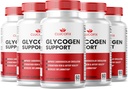 (5 Pack) ClucoFix Glycogen Capsules de soutien - ClucoFix Glycogen Santé et bien-être Suppléments de soutien multivitamines Pills - ClucoFix Glycogen - ClucoFix Glyco Advanced Formula Support Reviews