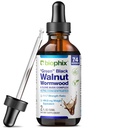 biophix Green Black Walnut Wormwood Extract 2 oz - Nettoyeur d'herbes potentes naturelles soutient la santé intestinale
