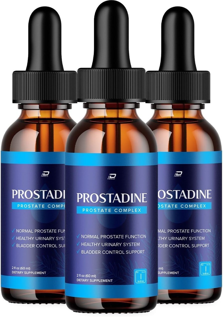 Les gouttes de prostadine pour la santé - Problèmes d'urineur Bladder - Supplément de prostadine, gouttes de prostatine de force maximale, 2024 Nouvelle formulation améliorée, Prostadine (3 pack- 3 mois d'approvisionnement)