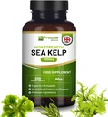 Sea Kelp 2000mg 200 Végétaliens Comprimés Source naturelle d'Iodine
