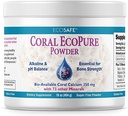 Poudre Ecopure de corail, supplément de Calcium de corail avec minéraux de corail - 16 onces