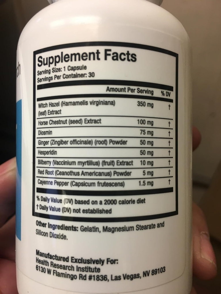 Hemokor - Strike l'hémorroïde à sa source - 12 bouteilles- 360 capsules-méthode améliorée-Hémokor officiel