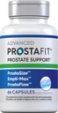 Piping Rock ProstaFit Advanced Prostate Support* | Health Supplement for Men | Herbal Complex with Saw Palmetto, Pumpkin Seed, Zinc, Plus Stinging Nettle Extract | 66 Capsules | Laboratory Tested