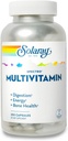 Solaray Spectro Multivitamine avec Fer - Multivitamine avec Calcium, Magnésium, Verts énergisants, Herbes et enzymes digestives - Digestion, énergie, et Bone Health Support (41 Serv, 250 CT)