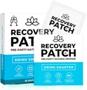 Recovery Patches 10 Pack - Wake Up Refreshed & Energized with Our 100% Natural Ingredients Patch - Individually Wrapped, Skin-Friendly & Waterproof - Enhanced Morning Formula