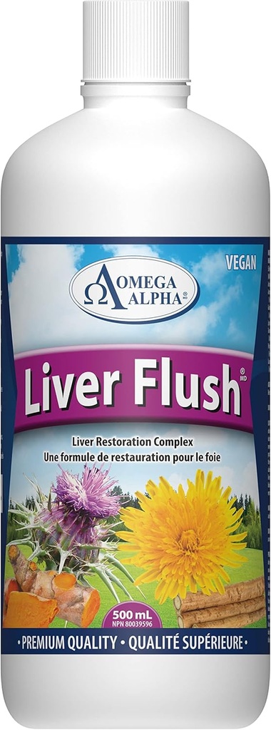 Omega Alpha - Flush hépatique - 500ml