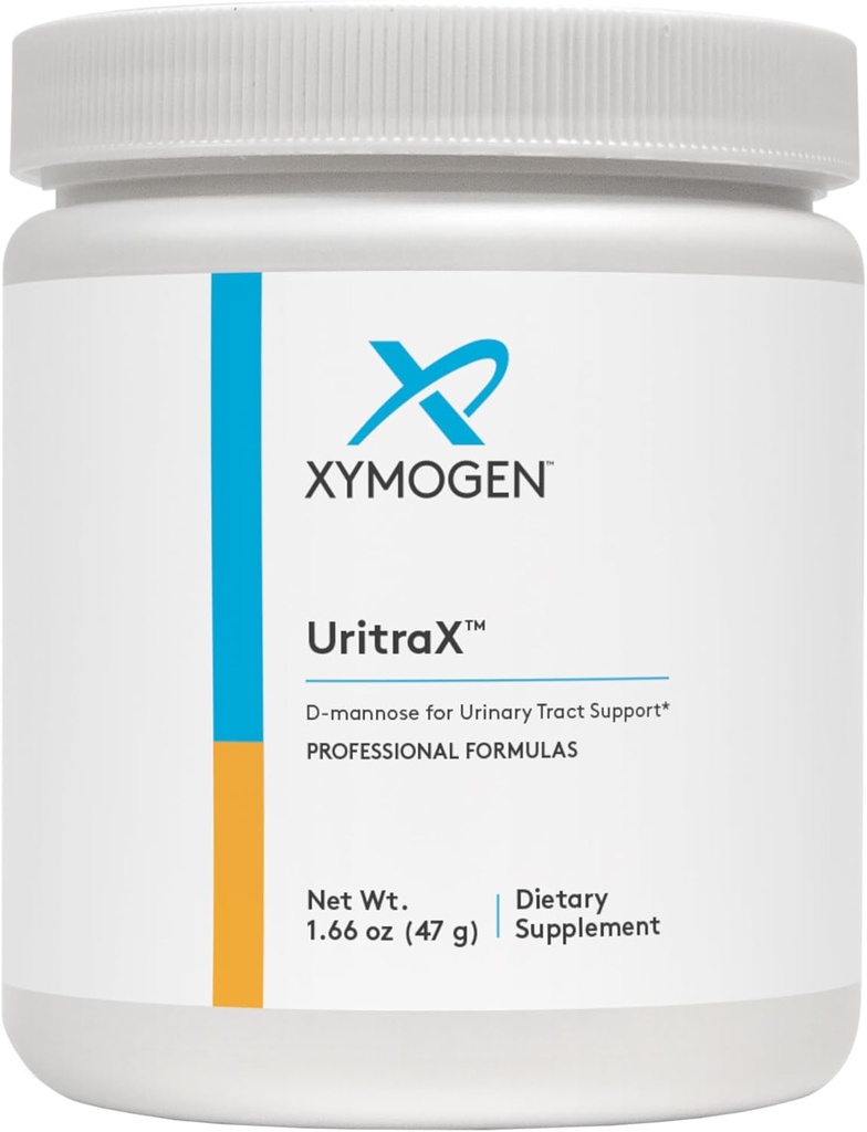 XYMOGEN UritraX - Supplément de mannose D pour la santé des urines et des vésicules - D Poudre de mannose - Suppléments de santé - Vegan, sans gluten + non OGM (1,66 oz)