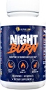 ALPHA LION Brûlure nocturne, stimuler le métabolisme pour perdre du poids, moins de graisse corporelle, plus de muscle, favorise le corps maigre, supplément de brûlure de calories, se détendre mieux, promouvoir le cortisol sain (60 capsules)