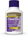 GoodSense ClearLax, Polyéthylène Glycol 3350 Poudre pour solution - Osmotic Laxative pour le soulagement de la constipation, non aromatisé, 8,3 oz