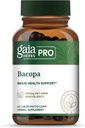 GAIA HERBS PRO Bacopa - Santé du cerveau et soutien nootropique - 60 capsules de phytothérapie liquide (30 portions)