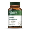 GAIA HERBS PRO Bacopa - Santé du cerveau et soutien nootropique - 60 capsules de phytothérapie liquide (30 portions)