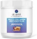 DR. EMIL NUTRITION Multi collagène Peptides Plus - Arôme à tarte à la pomme 9g Collagène + acide hyaluronique