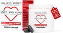 Science de haut niveau CoQ10, Oméga-3, Vitamine E - Cardiologue formulé pour le cœur + Corps + Santé mentale avec DHA/EPA, Antioxydant pour l'énergie, Supérieur Biodisponible Huile de poisson - Sans gluten, 60 Softgels