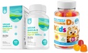 DR. MORITZ Gommies de vitamine D pour les enfants et les adultes et les légumes Omega 3 Softgels