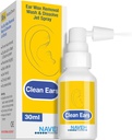 NAVEH PHARMA® CleanEars (en anglais seulement) Spray d'enlèvement de cire d'oreille à action rapide (en anglais seulement) Breaks Down & Dissolves Earwax in Just 1 Treatment (en anglais seulement)