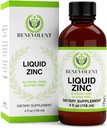 Supplément de zinc avec des fruits et des herbes de la mûre aînée biologique - Potent et efficace supplément alimentaire liquide pour toute la famille - 100% sans alcool et sans gluten - formule non OGM. Grande bouteille de 4oz.