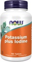 MAINTENANT ALIMENTS Potassium Plus Iodine180 Tables, 180 CT