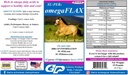 SU-PER OmegaFLAX Lin pour chevaux - supplément de graine de lin stabilisé Premium et Omega 3 - soutient la peau et le manteau sains - 15 livres