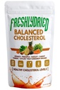 Poudre de cholestérol équilibré fraîchement séchée - Soutient des niveaux de cholestérol sains - w/Tumeric, Ceylan True Cinnamon, épinards, persil, ananas - Vegan-Amis – 17 portions – 6 onces