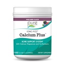 Ionic Fizz Calcium Plus by Pure Essence - Rapport Calcium/Magnésium parfait avec les os forts de vitamine A, B, C, D et Potassium - Berry mixte - 14.82 oz