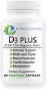 D3 Plus Boron Vitamine K2 Magnésium Zinc soutient les nerfs cardiovasculaires Muscles Dents osseuses Gommes immunitaires Santé Tissu Réparation Balance Hormones Métabolisme 60 Capotes végétaliennes