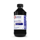 Quantum Nutrition Labs gouttes de supplément de zinc liquide - Teinture de sulfate de zinc pour adultes, 25mg par portion, fonction métabolique et soutien immunitaire - 8 Fl Oz bouteille