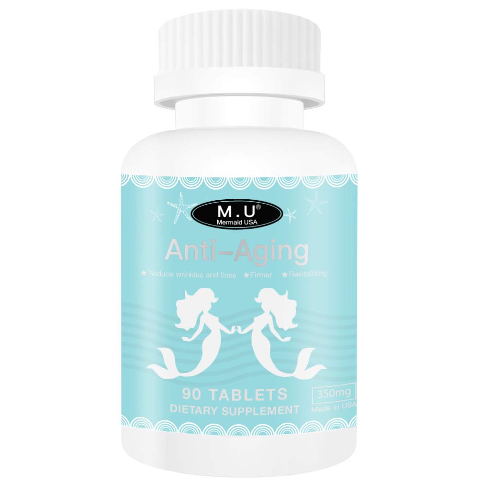 M.U Magic Herb pour Anti Vieillissement Supplément Sirmaid États-Unis Rides de combat naturelles et vertes, taches sombres, Cercles foncés, Puffines