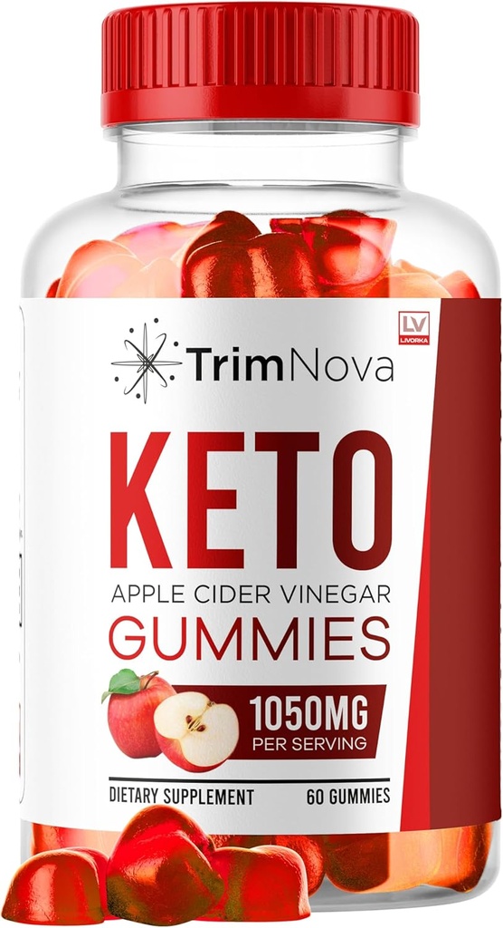 LIVORKA TrimNova Keto ACV Gummies, TrimNova Gummies, TrimNova Keto, TrimNova Keto ACV Gummies, Trimnova, TrimNova Keto Formula, TrimNova Keto ACV Gummies 1050MG, 60 Gummies pendant 1 mois.