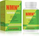 NMNH 500mg (dihydronicotinamide mononucléot), supplément NMN alternative avec NR, TMG, resvératrol, COQ10, supplément NAD, énergie, boost NAD+ Niveaux, 60 gélules