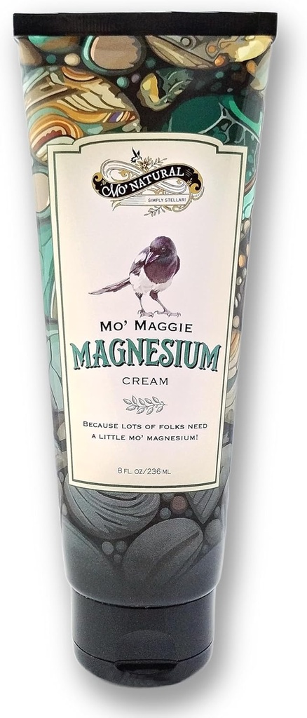 Crème de magnésium topique de la Maggie à la plus forte concentration de Magnésium de Zechstein